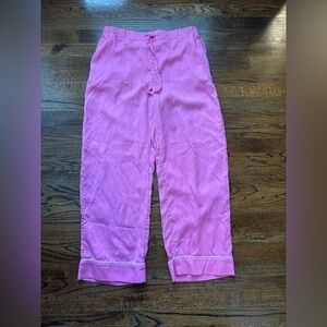 Soma pink pajama pants size medium elastic waist